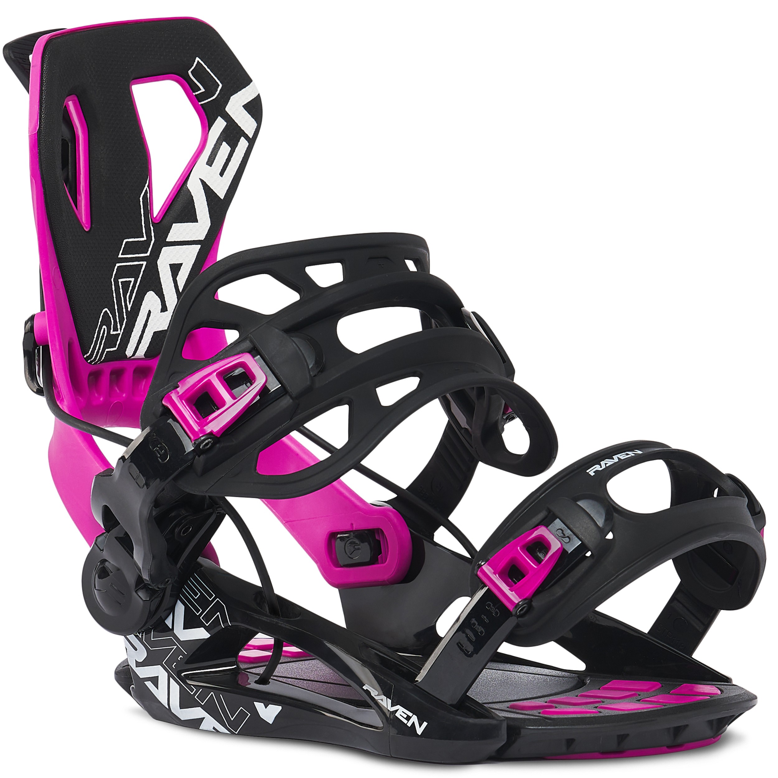 Wiązania snowboardowe Raven FT360 Fuchsia S