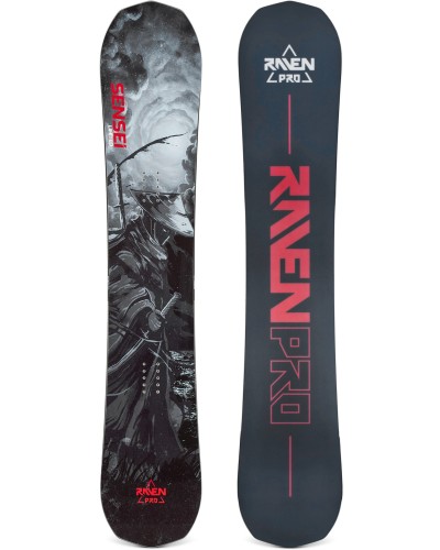 Sensei Carbon Limited - Szeroka deska snowboardowa Freeride