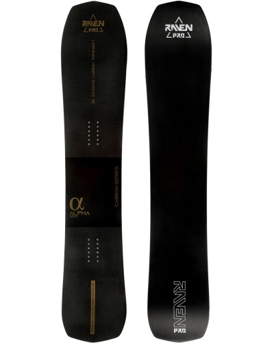 Raven PRO Carbon Series Alpha Gold - deska snowboardowa dla zaawansowanych
