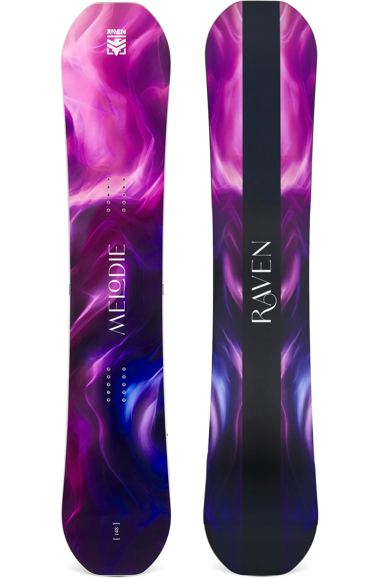 Raven Melodie - damska deska snowboardowa Camrocker True Twin