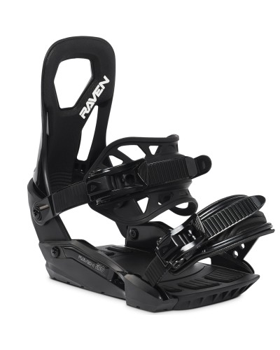 Wiązania snowboardowe Raven s230 Black M/L