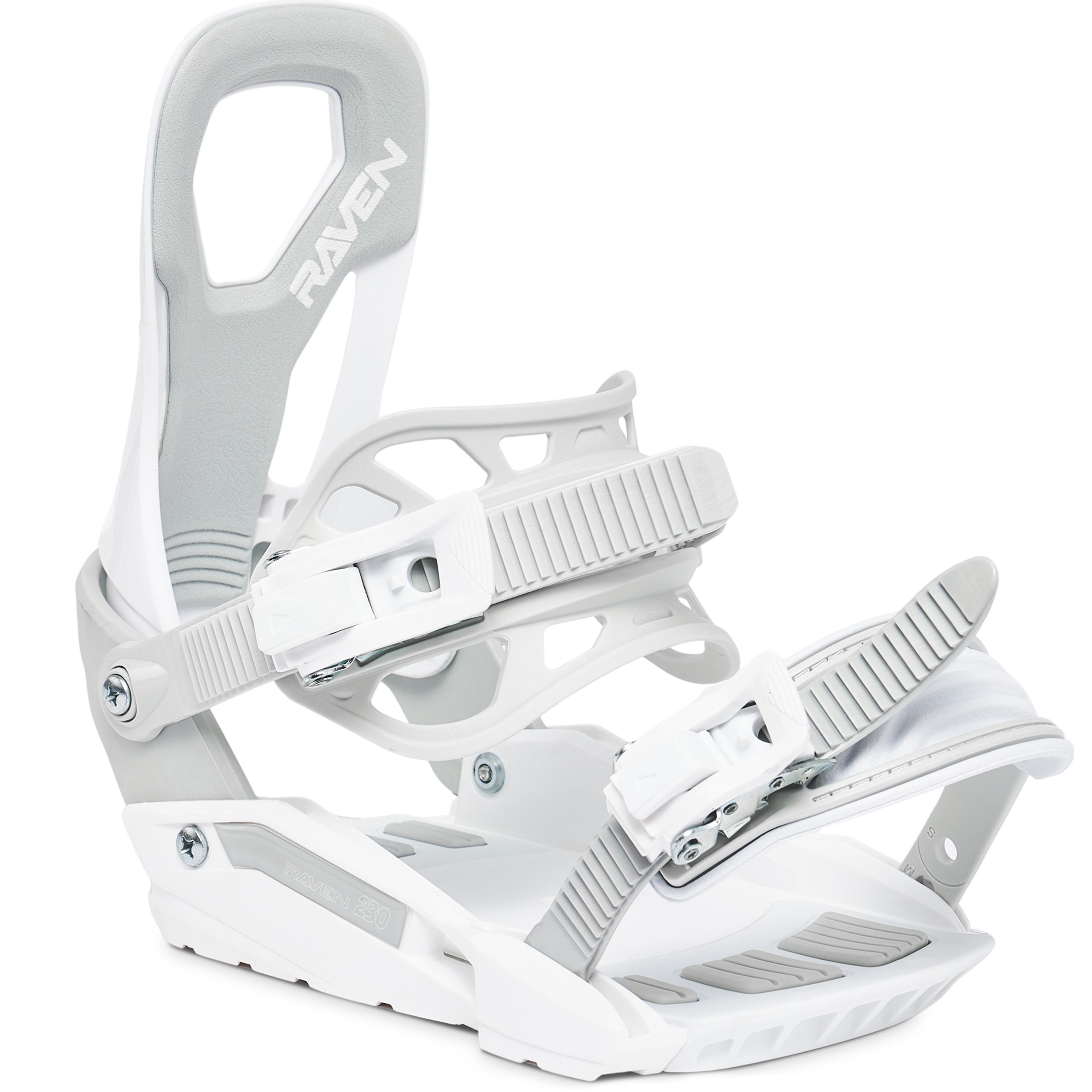 Wiązania snowboardowe Raven s230 White S/M
