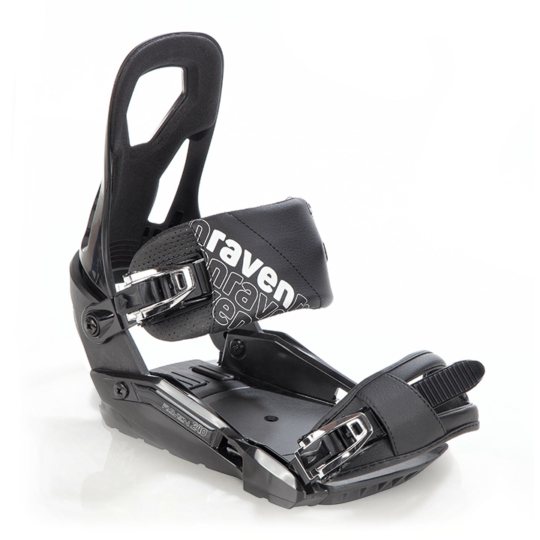 NEW 600 Junior RARE Raven Core Snowboard &Black 5th Element Bindings Combo 128CM 